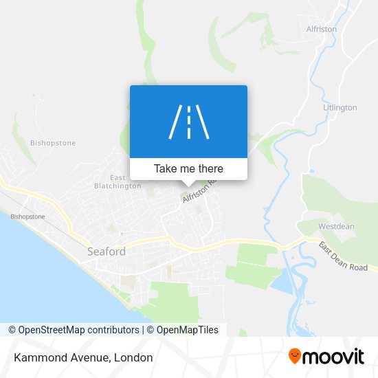 Kammond Avenue map
