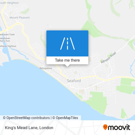 King's Mead Lane map