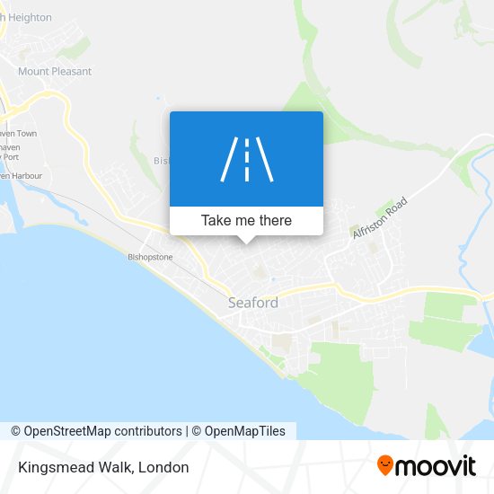 Kingsmead Walk map