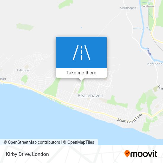 Kirby Drive map