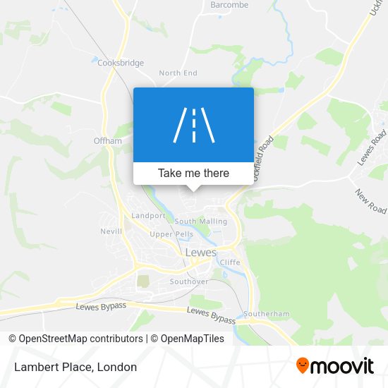 Lambert Place map