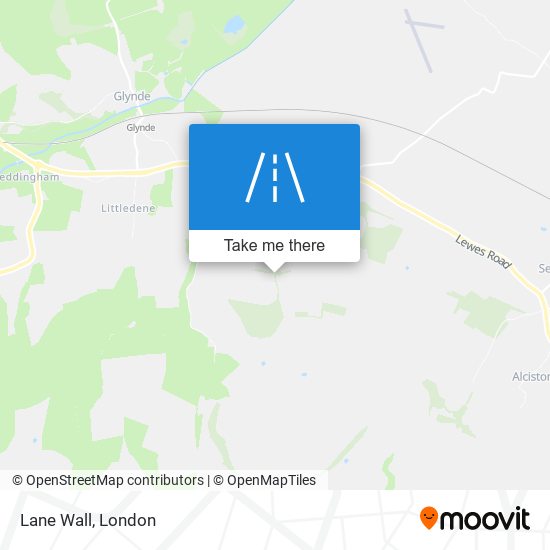 Lane Wall map