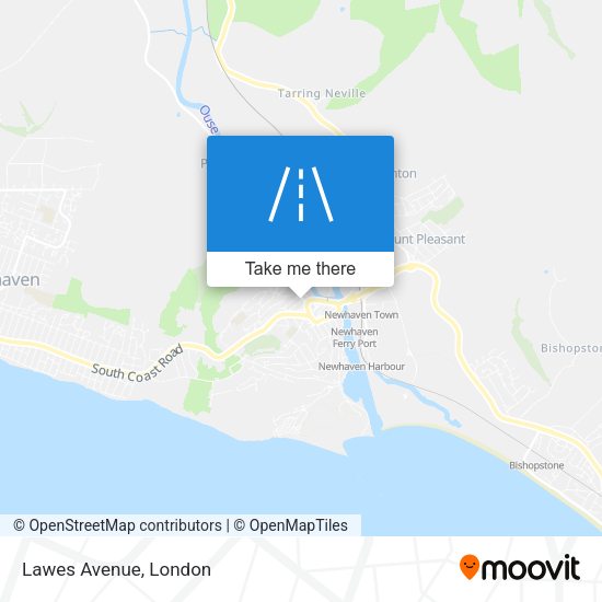 Lawes Avenue map