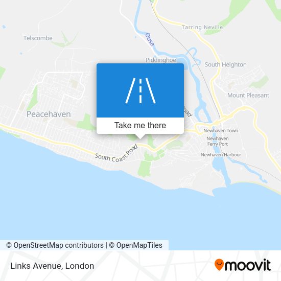 Links Avenue map