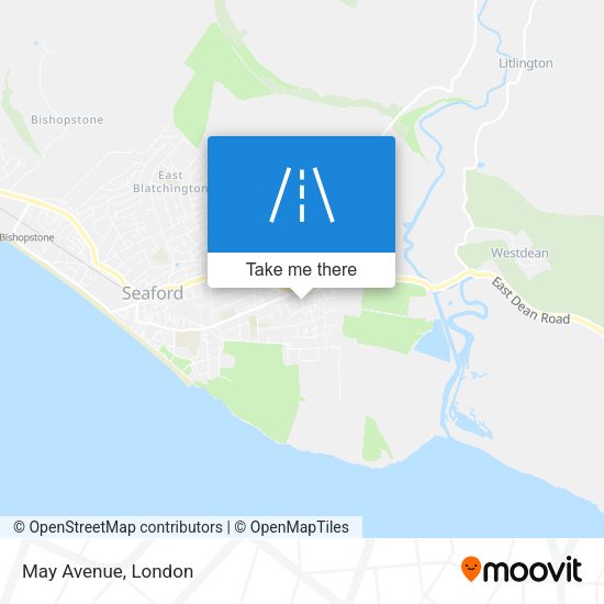 May Avenue map