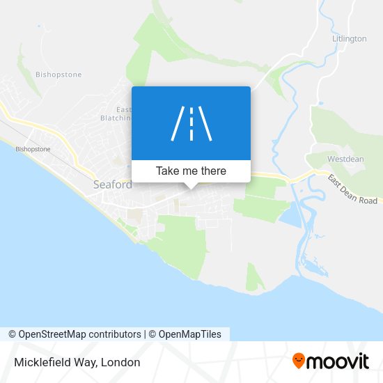 Micklefield Way map