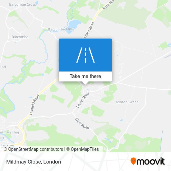 Mildmay Close map