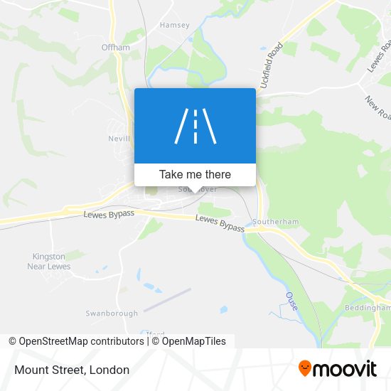 Mount Street map