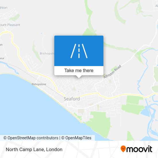 North Camp Lane map