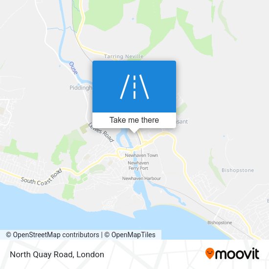 North Quay Road map