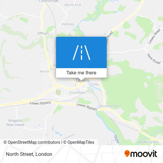 North Street map