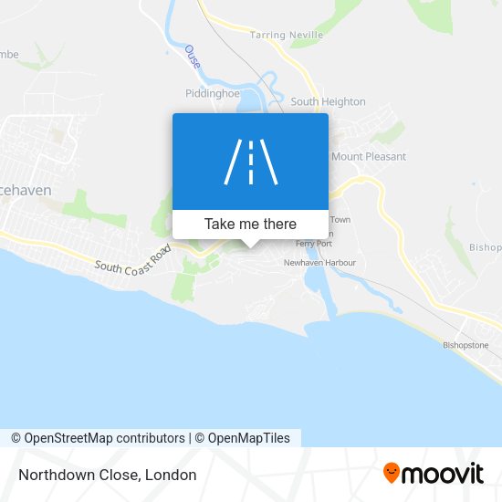 Northdown Close map