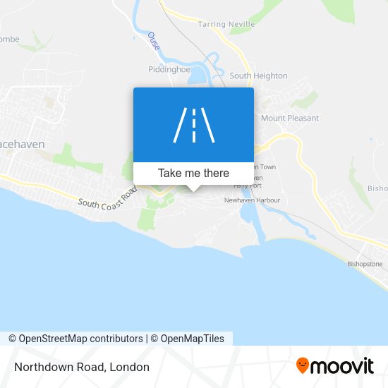 Northdown Road map