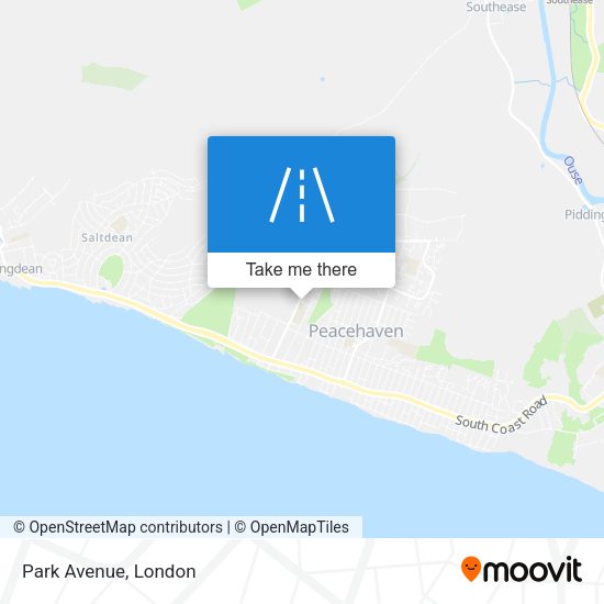 Park Avenue map