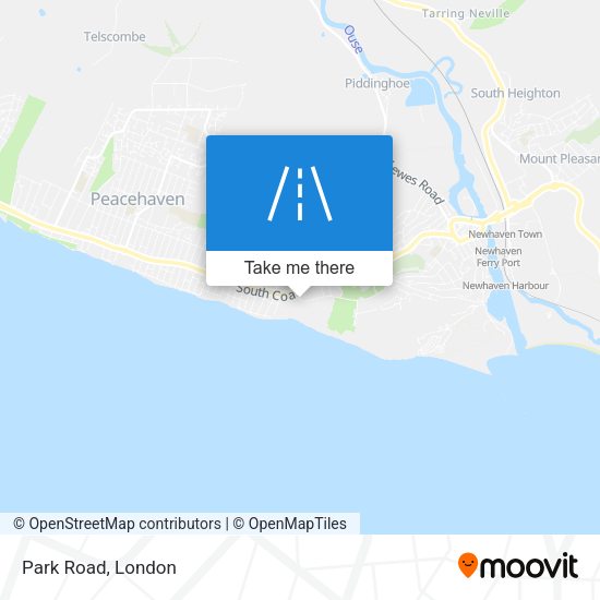 Park Road map