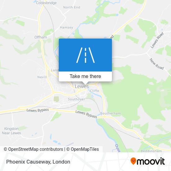 Phoenix Causeway map