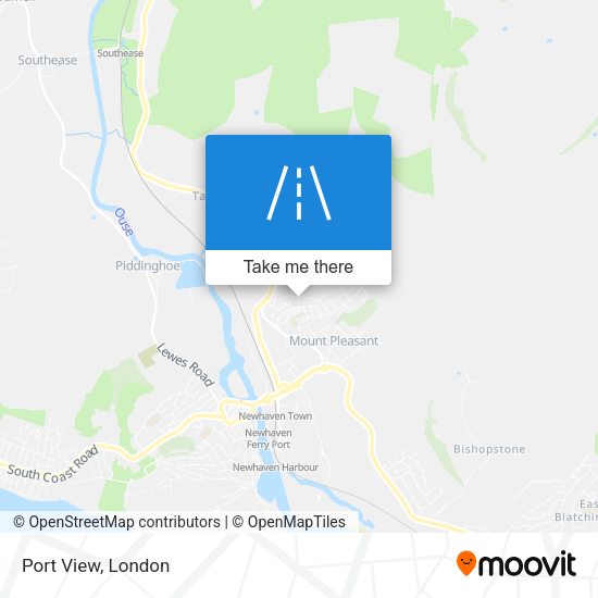 Port View map