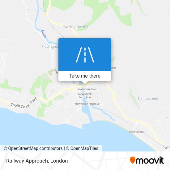 Railway Approach map