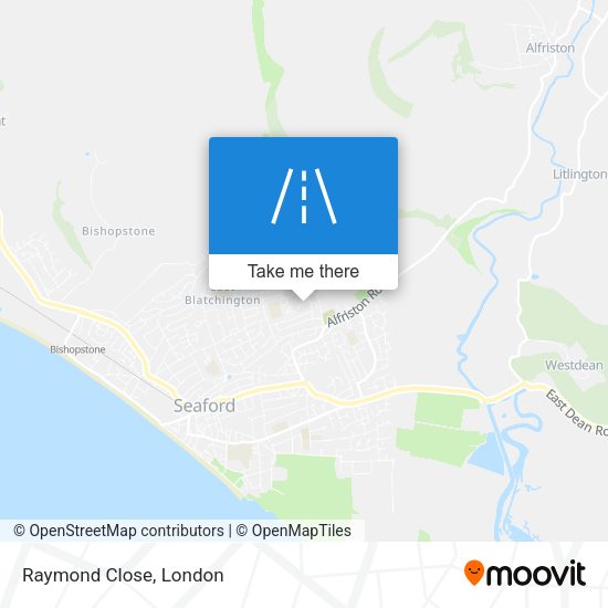 Raymond Close map