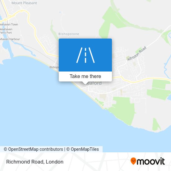 Richmond Road map
