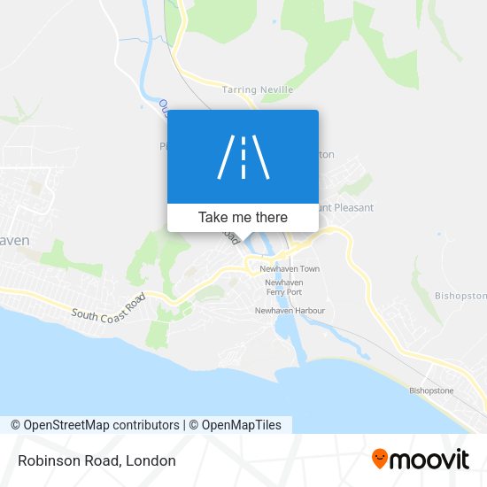 Robinson Road map