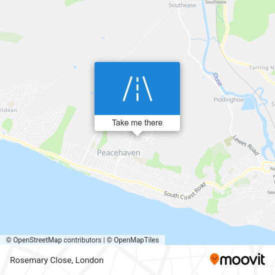 Rosemary Close map