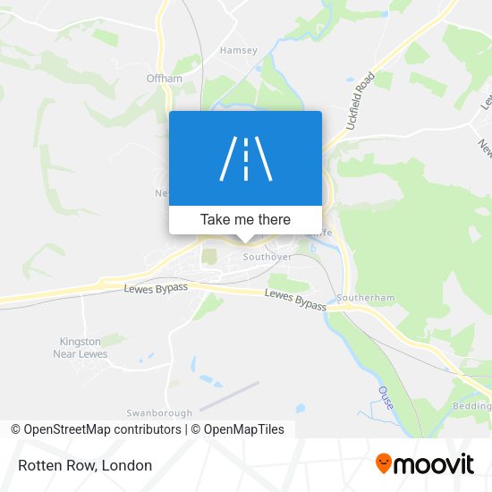 Rotten Row map