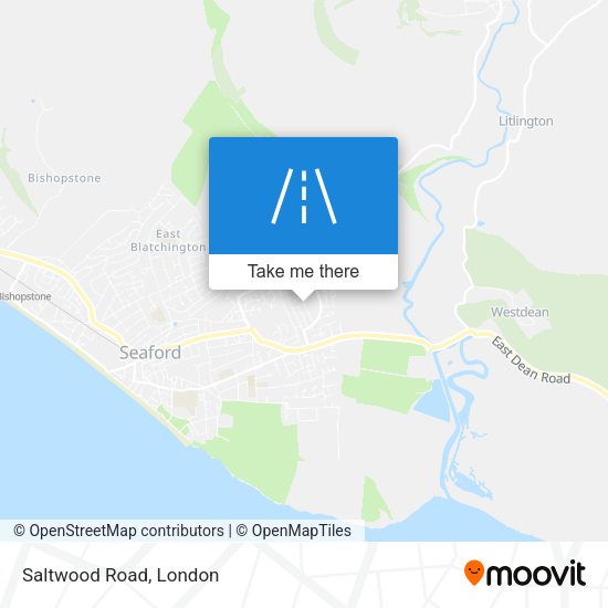 Saltwood Road map