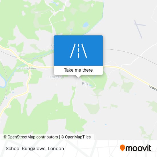 School Bungalows map