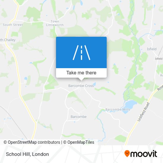 School Hill map