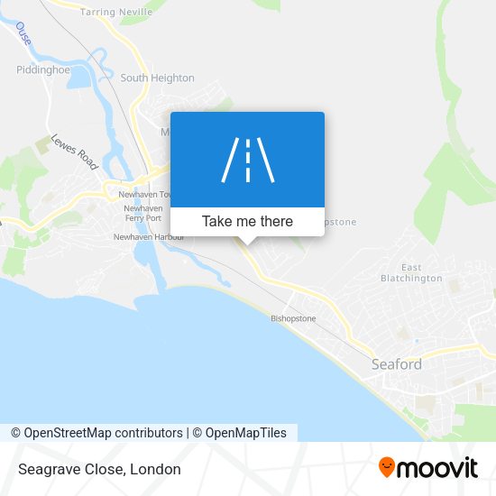 Seagrave Close map
