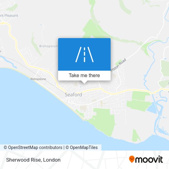 Sherwood Rise map