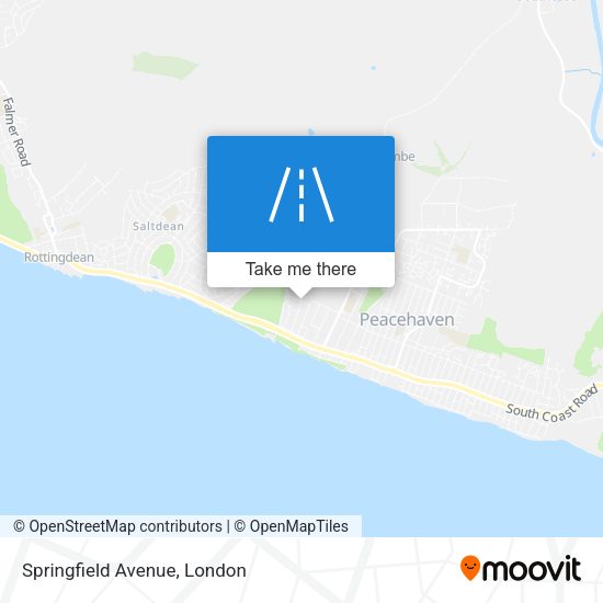 Springfield Avenue map