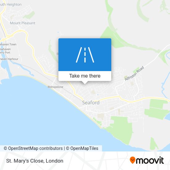 St. Mary's Close map