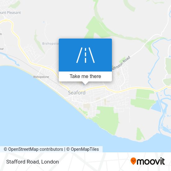 Stafford Road map