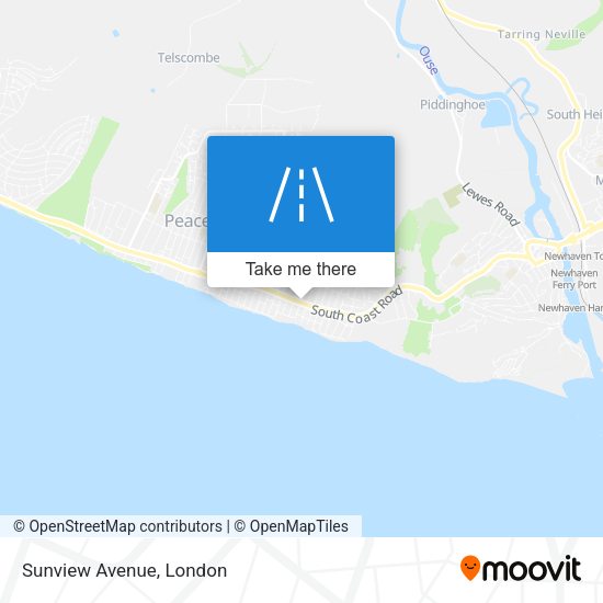Sunview Avenue map