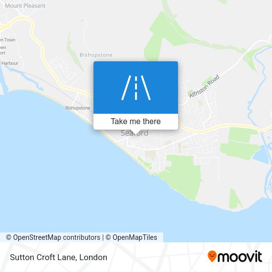 Sutton Croft Lane map