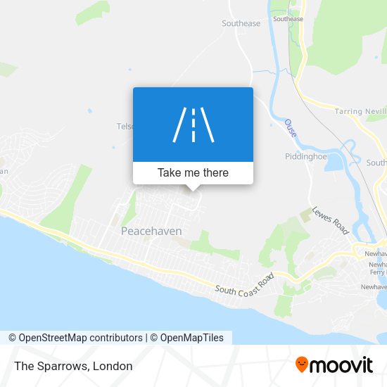 The Sparrows map