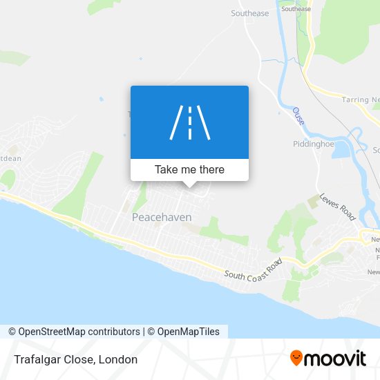 Trafalgar Close map