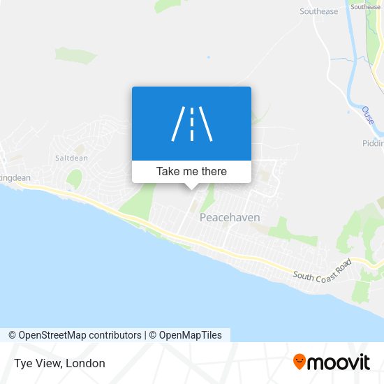 Tye View map