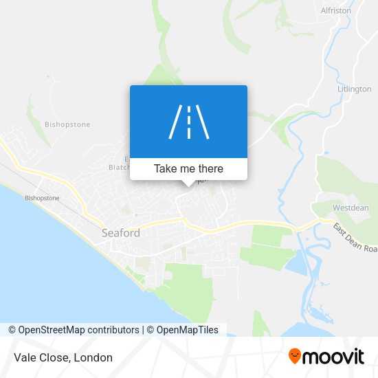 Vale Close map