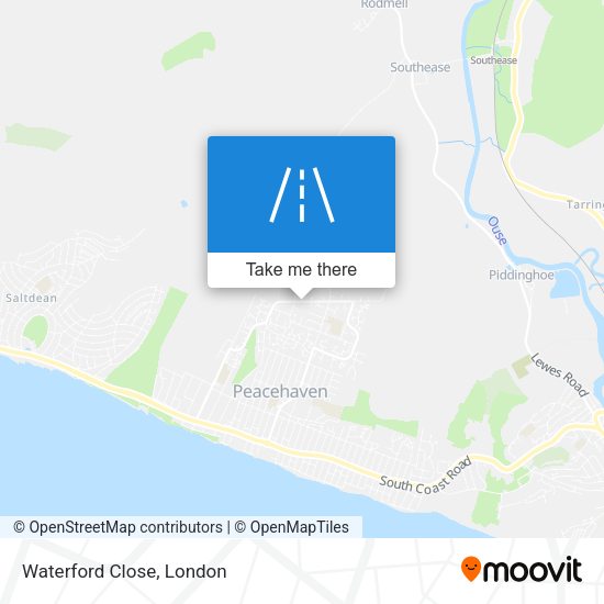Waterford Close map