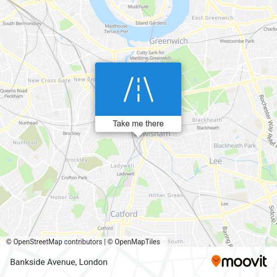 Bankside Avenue map