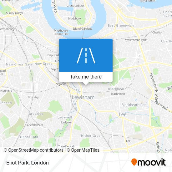 Eliot Park map