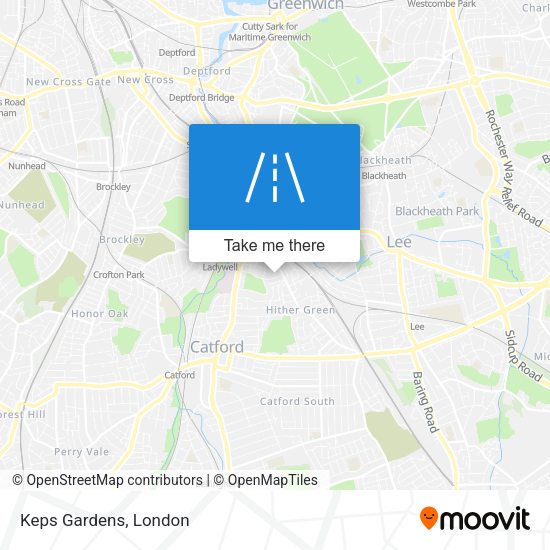 Keps Gardens map
