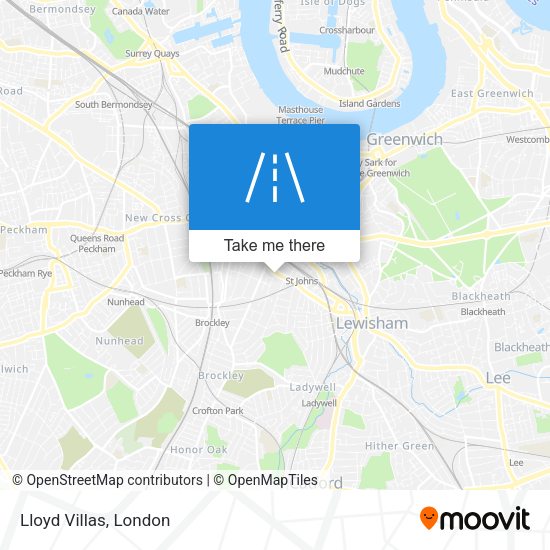 Lloyd Villas map