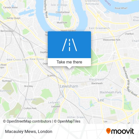 Macauley Mews map
