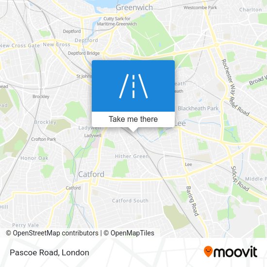 Pascoe Road map