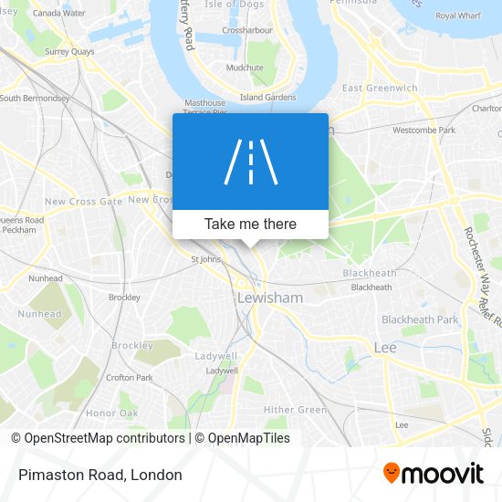 Pimaston Road map