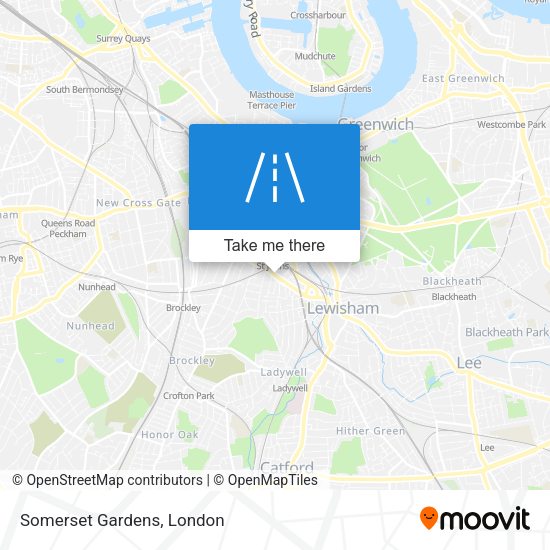 Somerset Gardens map